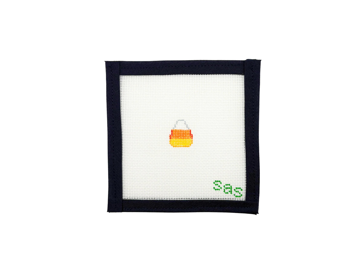 Mini Candy Corn needlepoint canvas by Stitch Avenue Studio