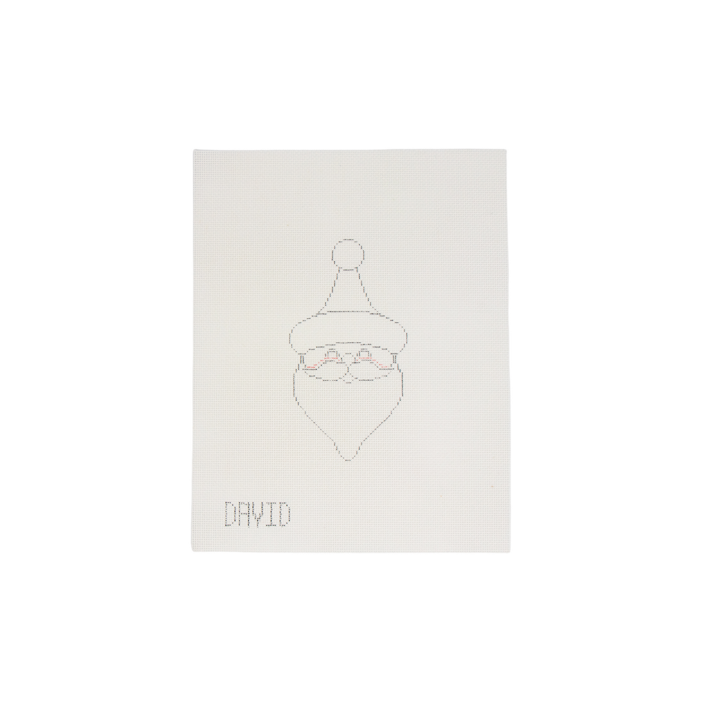David Line Drawn Santa