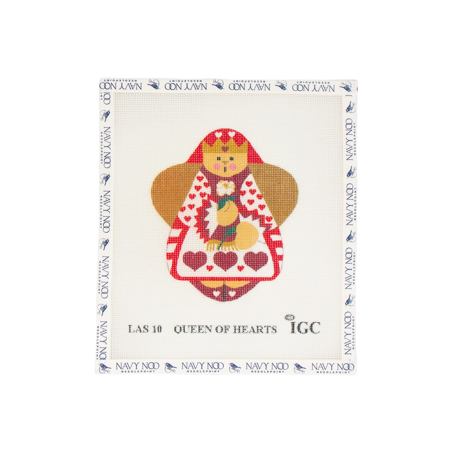 IGC printed canvas Queen of Hearts