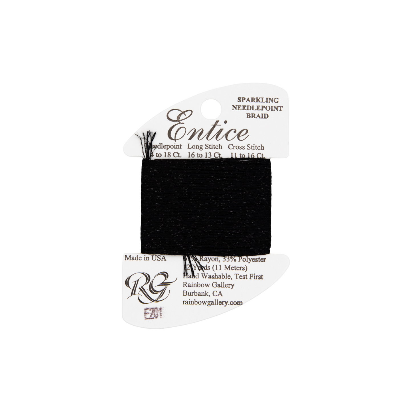 Entice E201 Jet Black