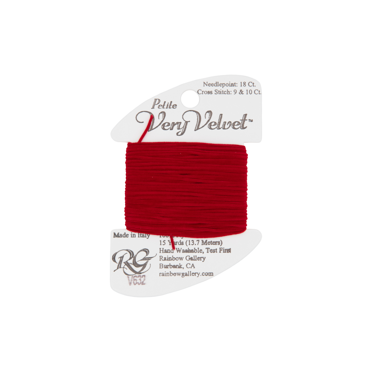 Petite Very Velvet V632 Brite Red