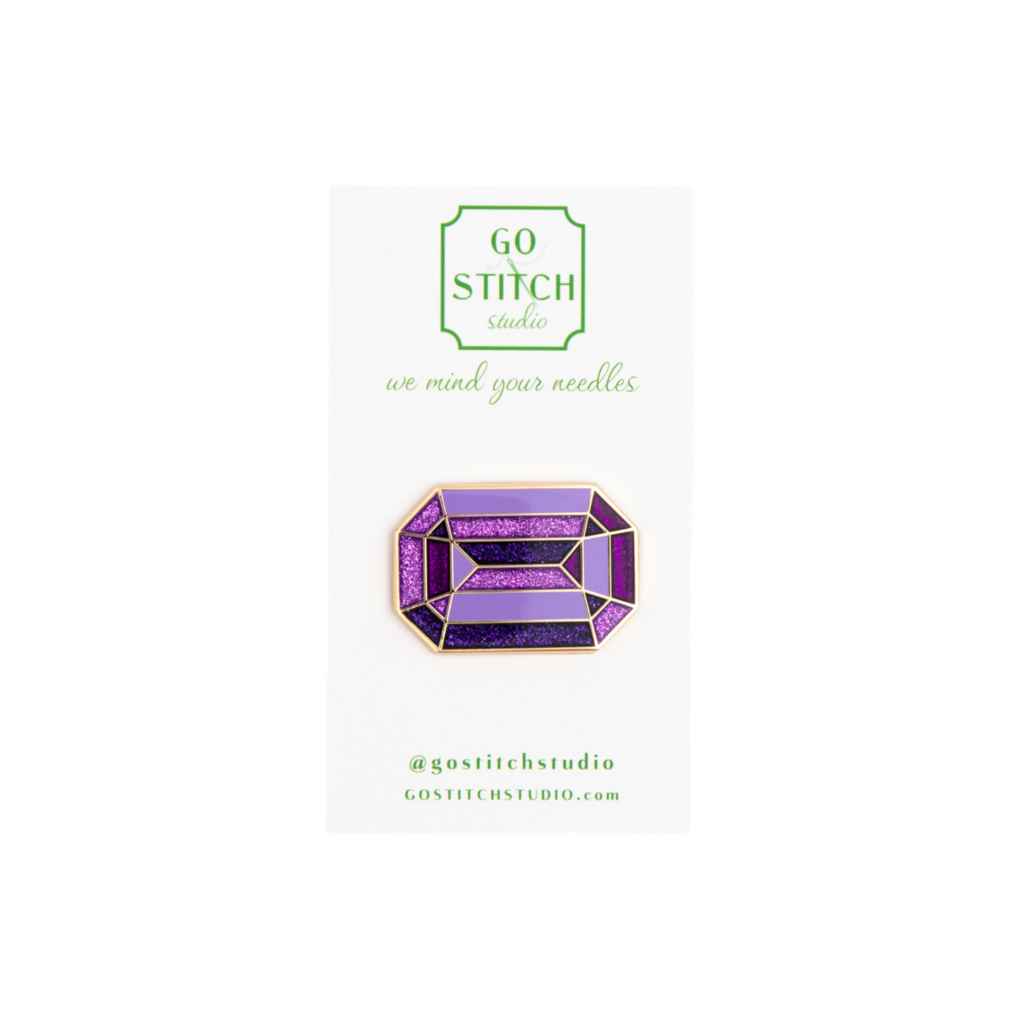 Amethyst "The Duchess" Needle Minder