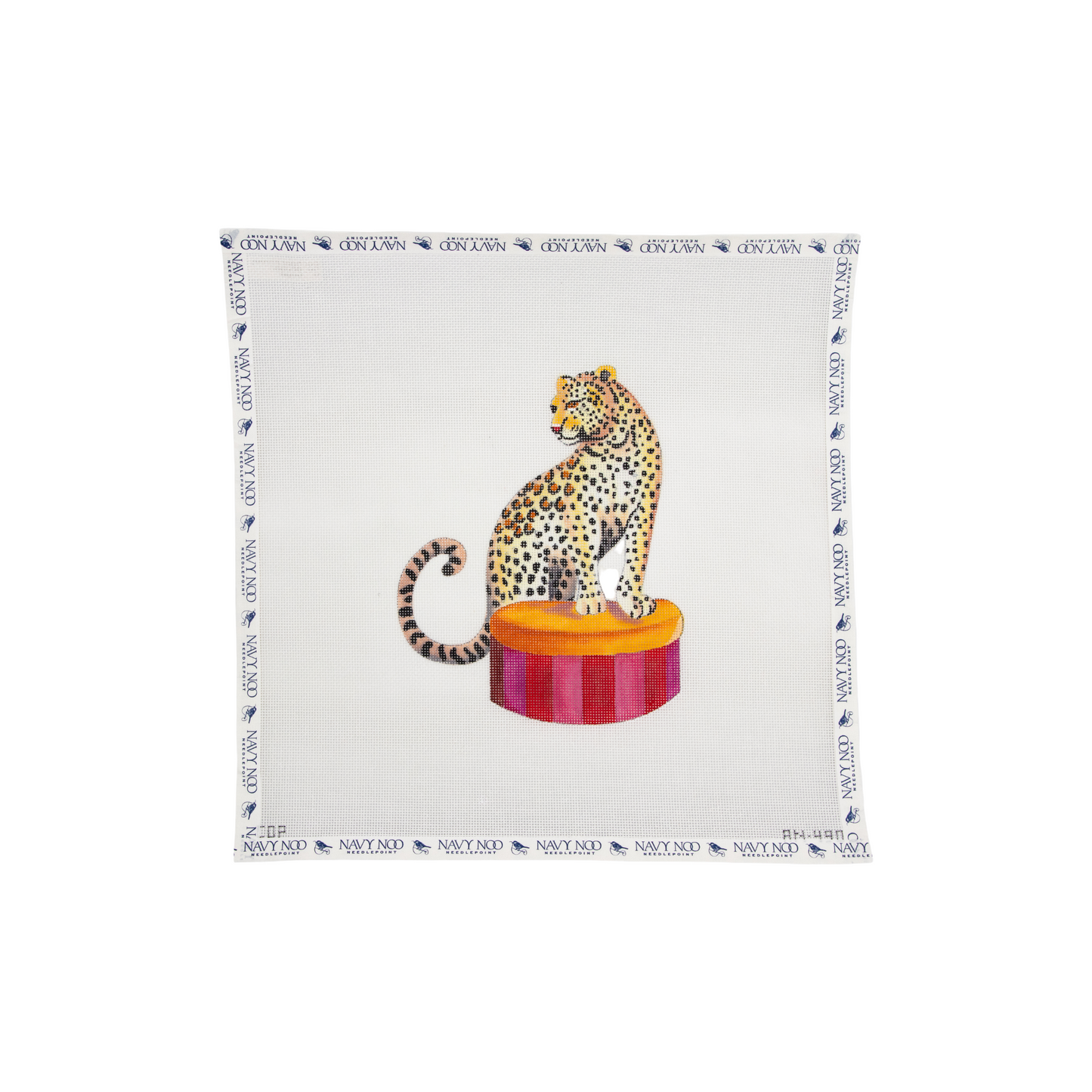 AN490 Colors of Praise Leopard on Cushion