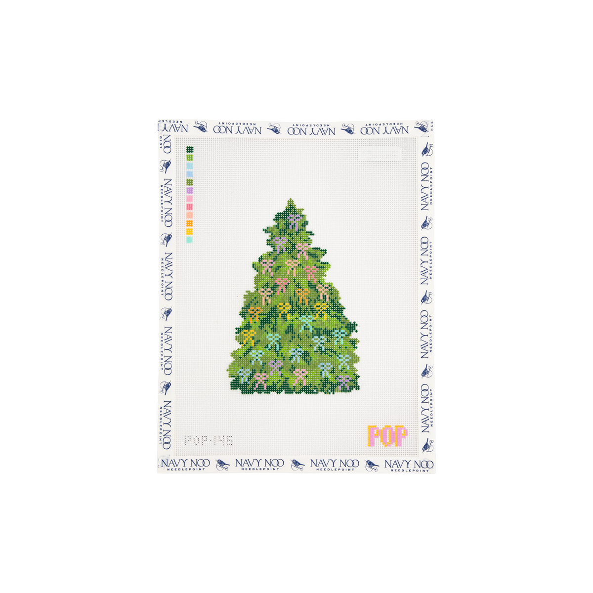 Rainbow Bow Christmas Tree