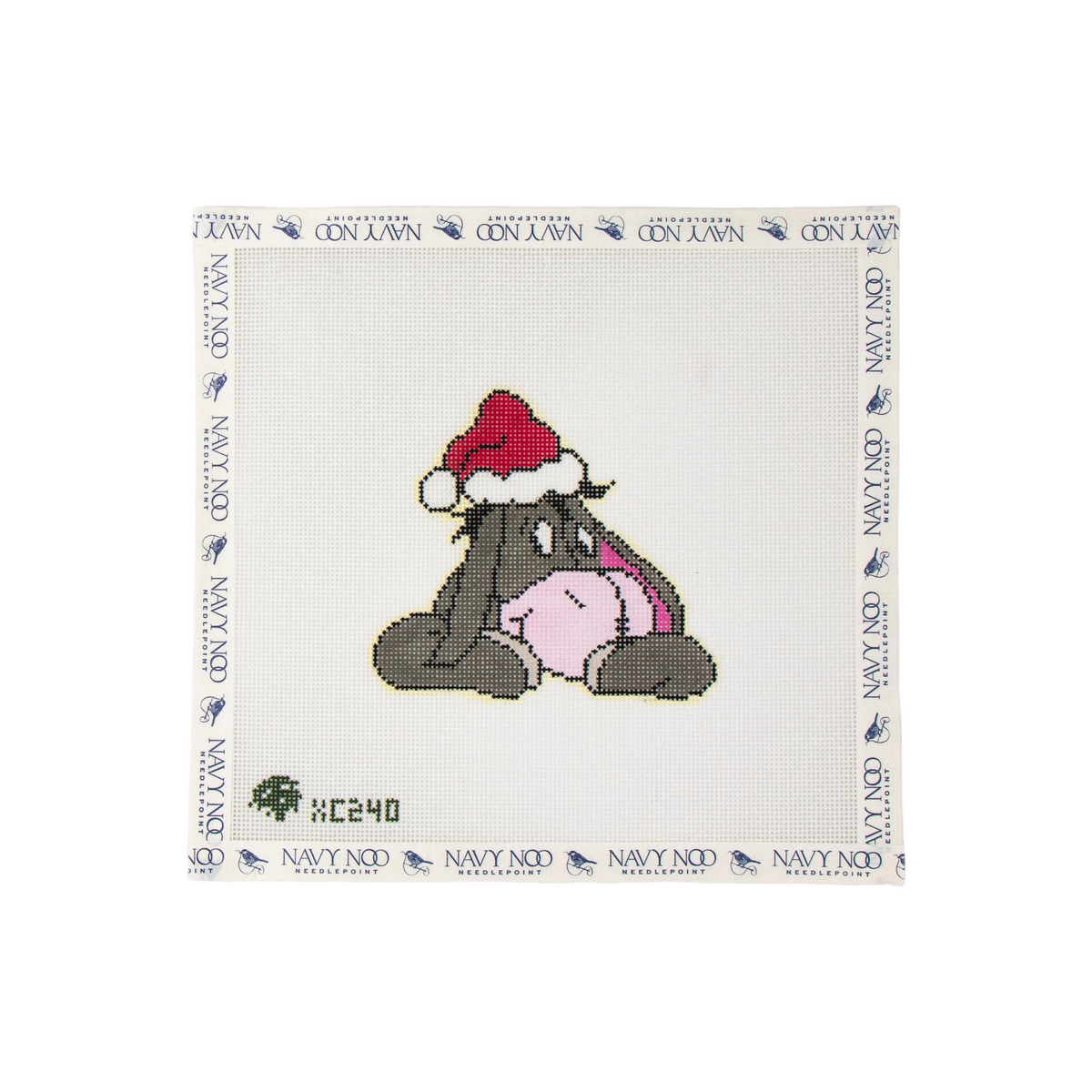 Eeyore in Santa Hat
