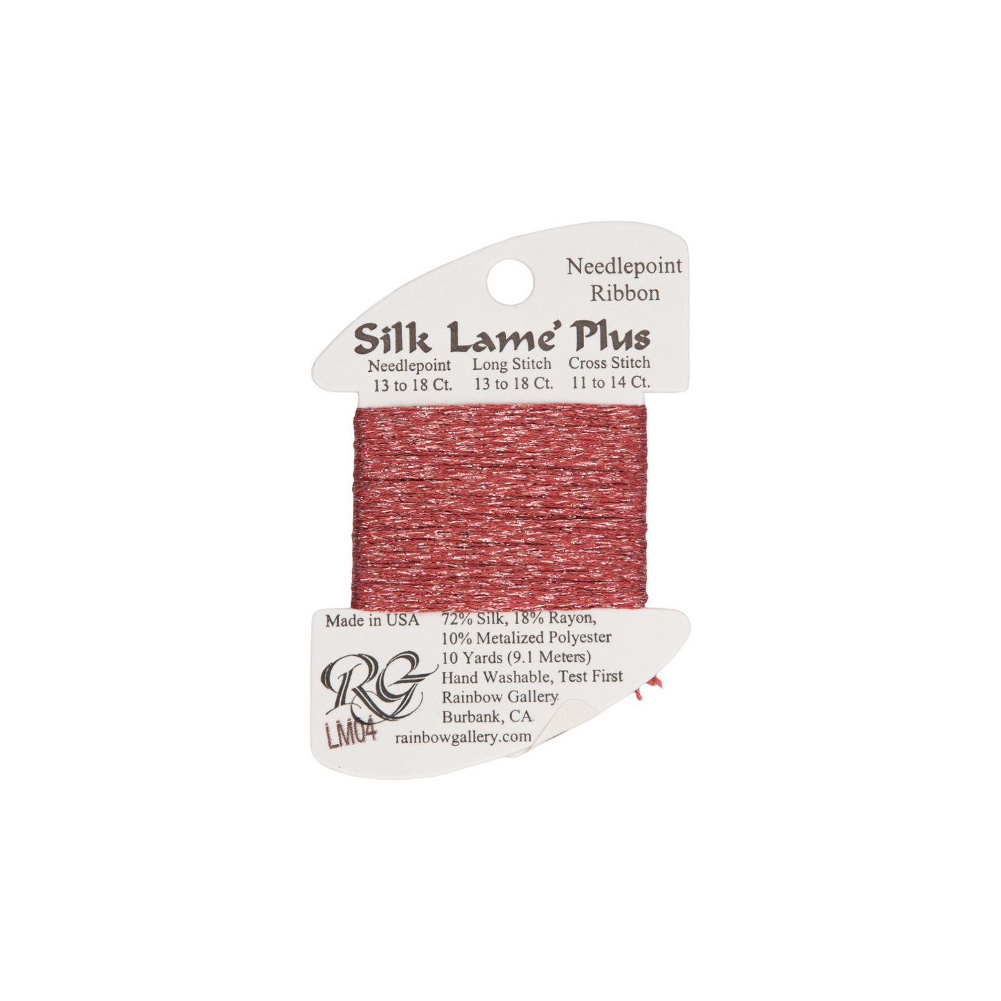 Silk Lame Braid Plus LM04 Antique Rose