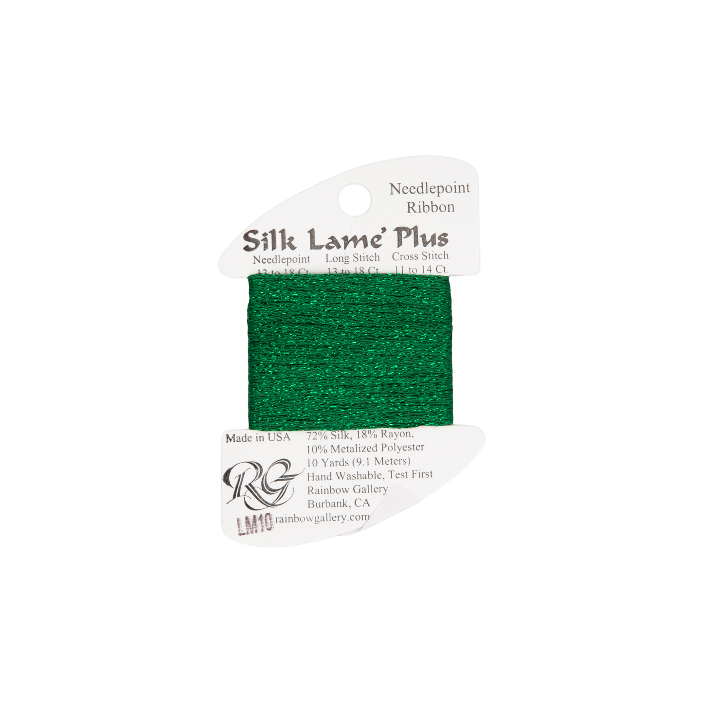 Silk Lame Braid Plus LM10 Green