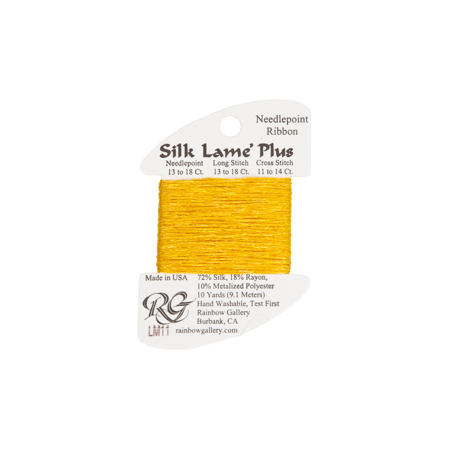 Silk Lame Braid Plus LM11 Yellow