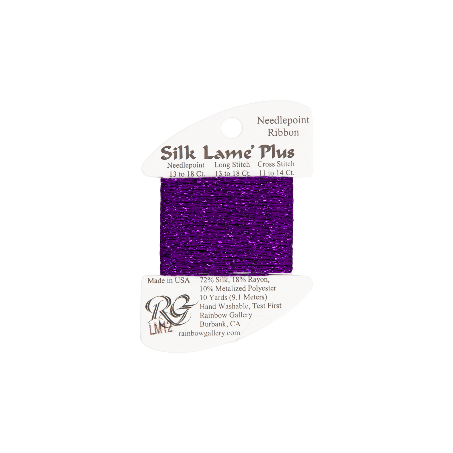 Silk Lame Braid Plus LM12 Purple