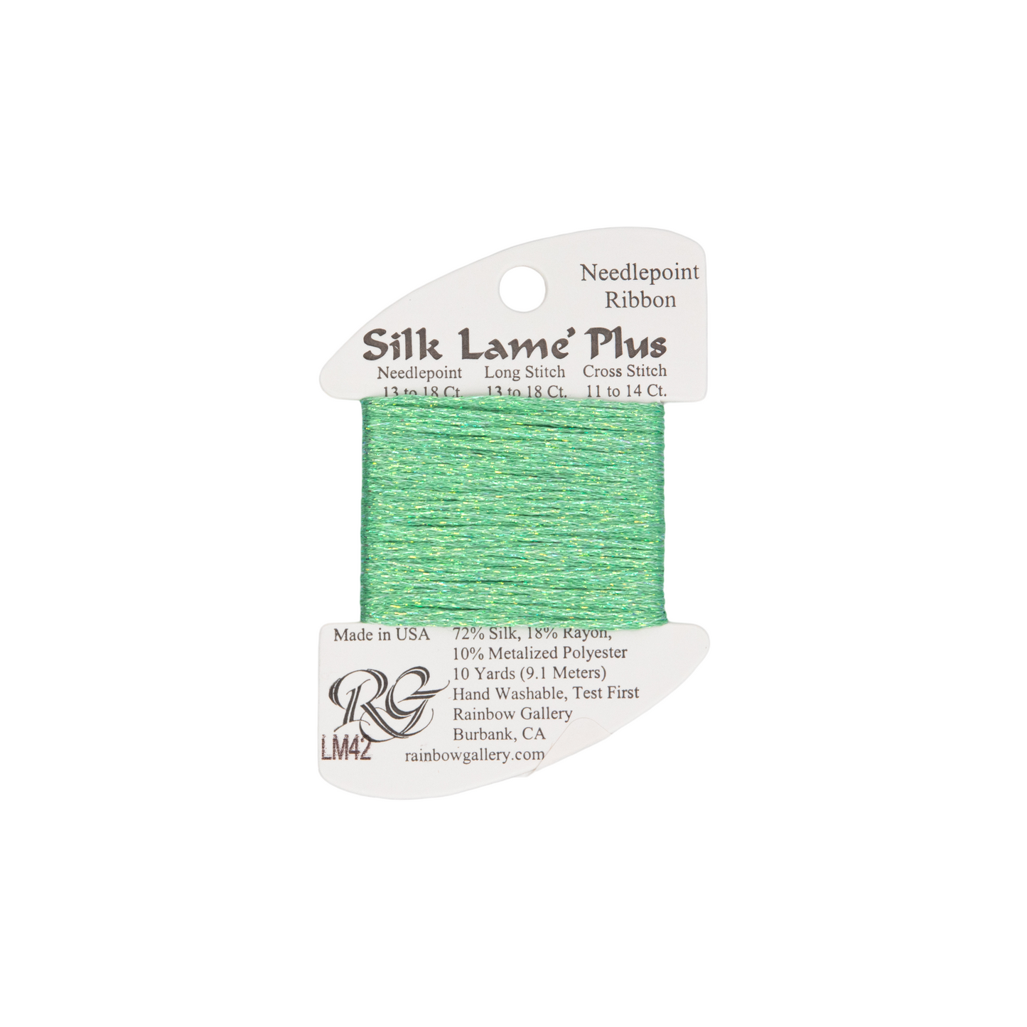 Silk Lame Braid Plus LM42 Mint