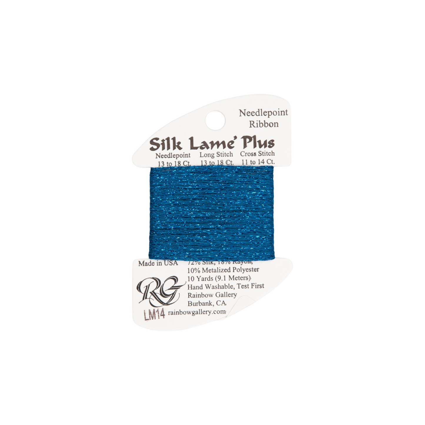 Silk Lame Braid Plus LM14 Blue