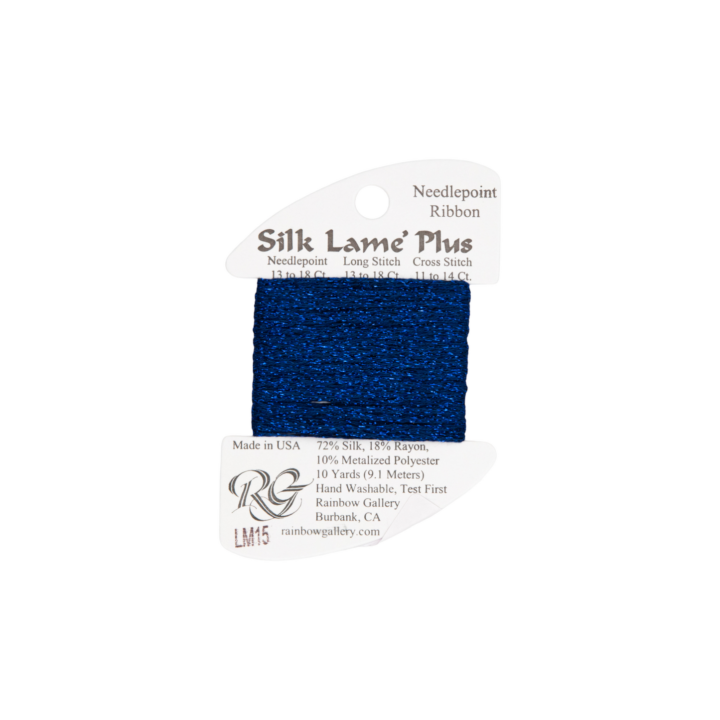 Silk Lame Braid Plus LM15 Dark Blue
