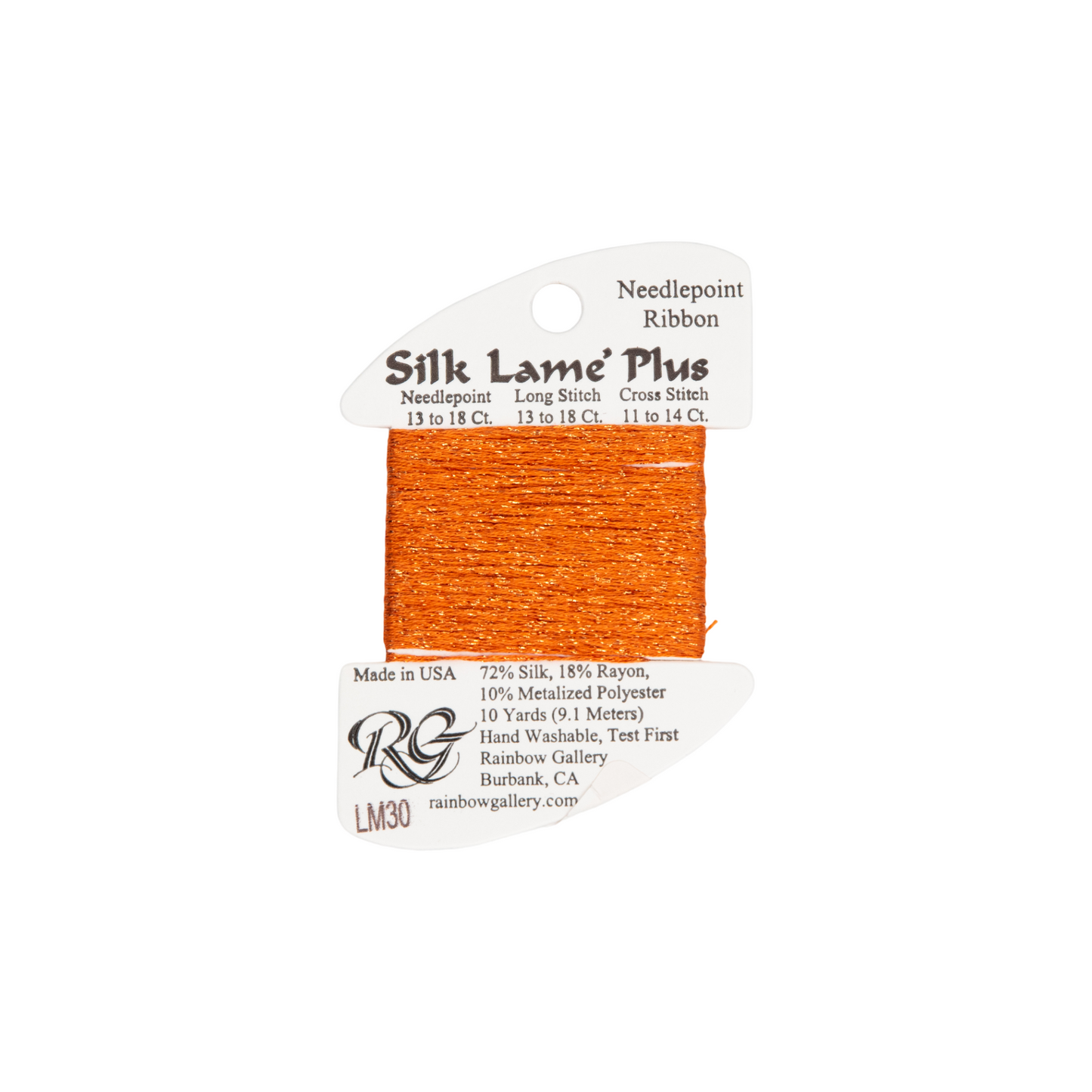 Silk Lame Braid Plus LM30 Orange