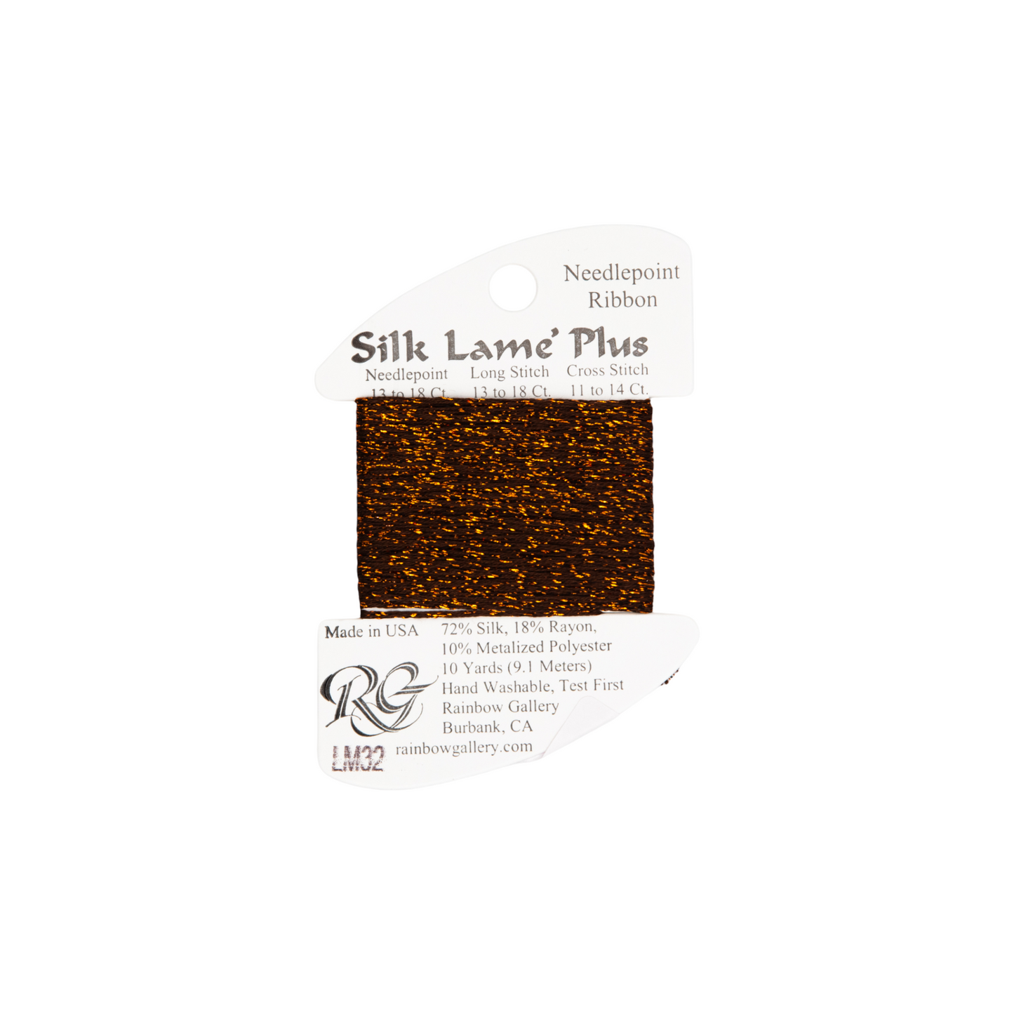 Silk Lame Braid Plus LM32 Coffee