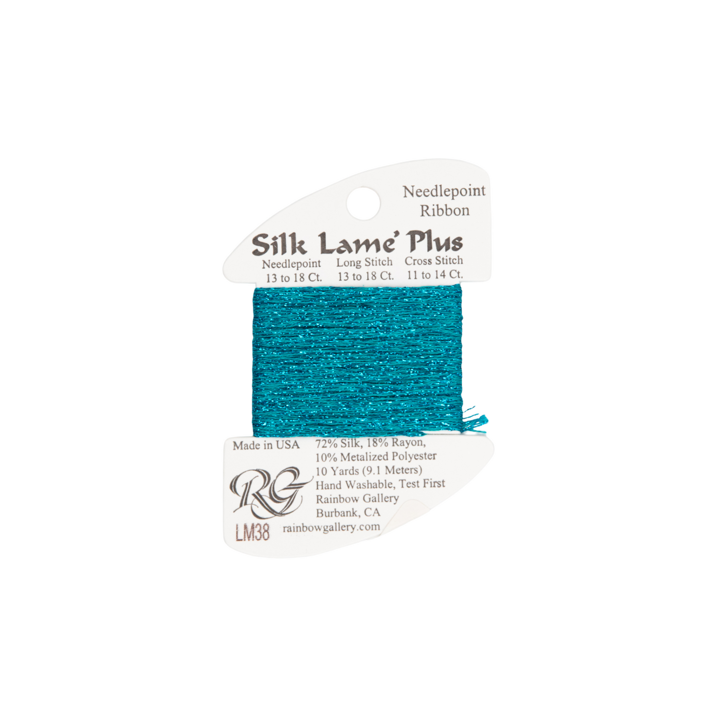 Silk Lame Braid Plus LM38 Caribbean