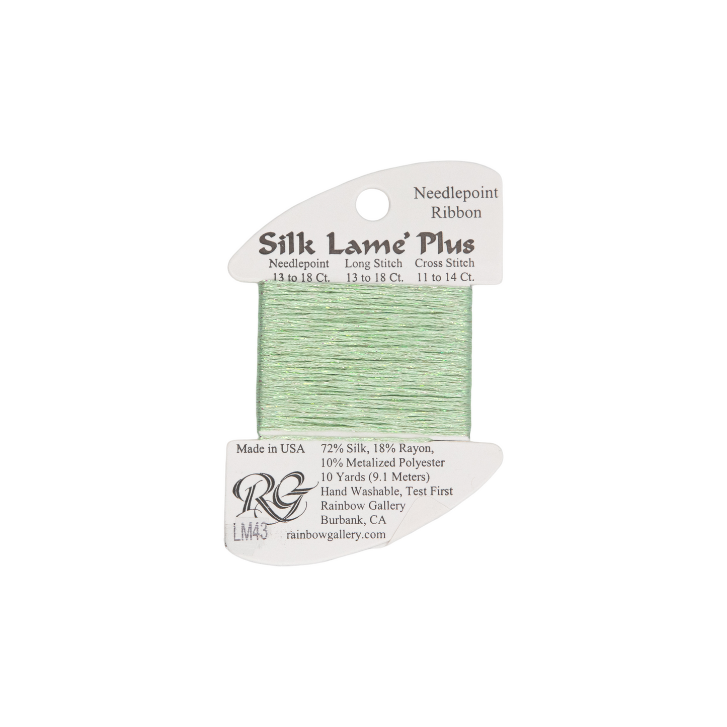 Silk Lame Braid Plus LM43 Lite Mint
