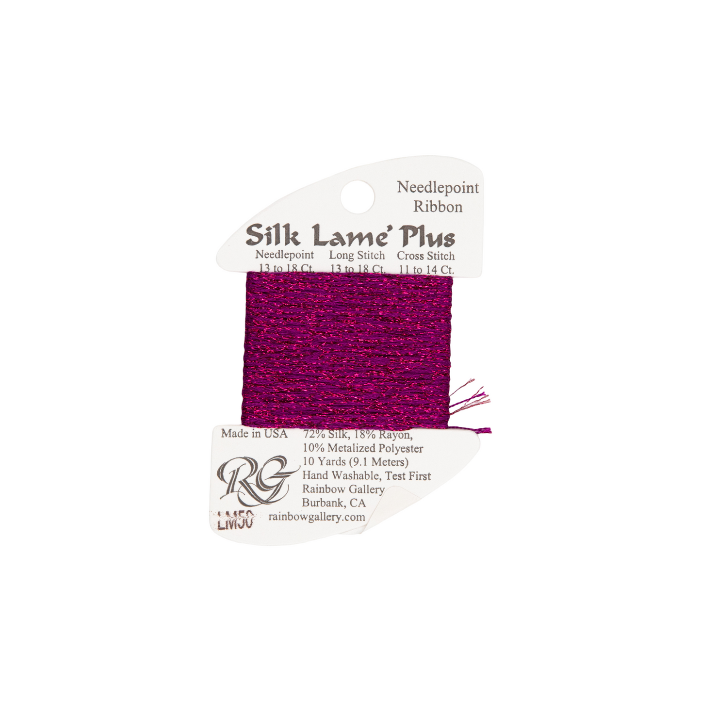 Silk Lame Braid Plus LM50 Fuchsia