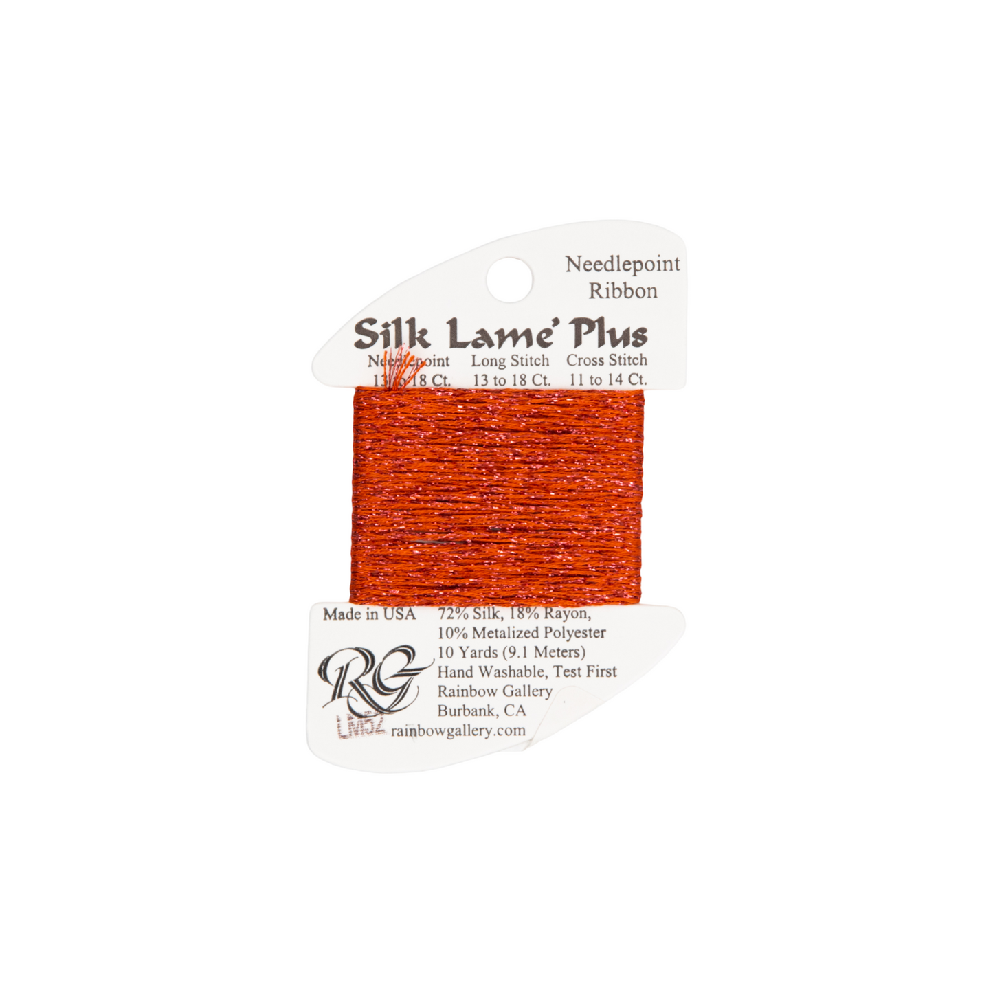 Silk Lame Braid Plus LM52 Pumpkin