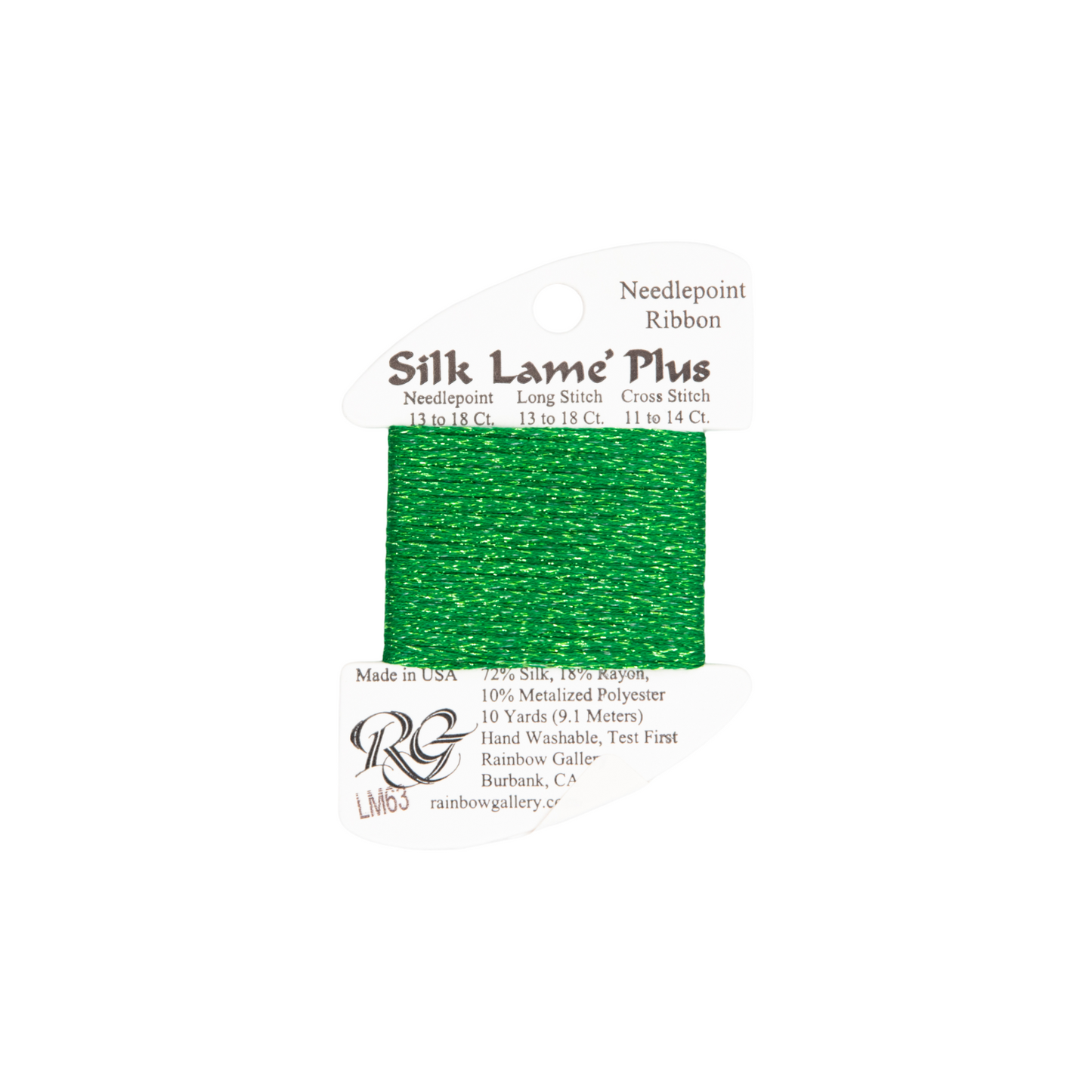 Silk Lame Braid Plus LM63 Emerald