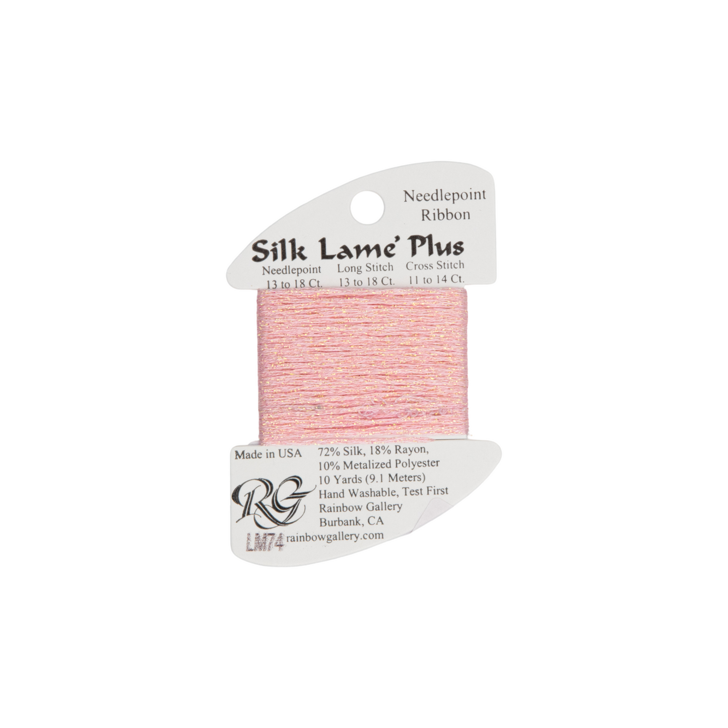 Silk Lame Braid Plus LM74 Pale Pink