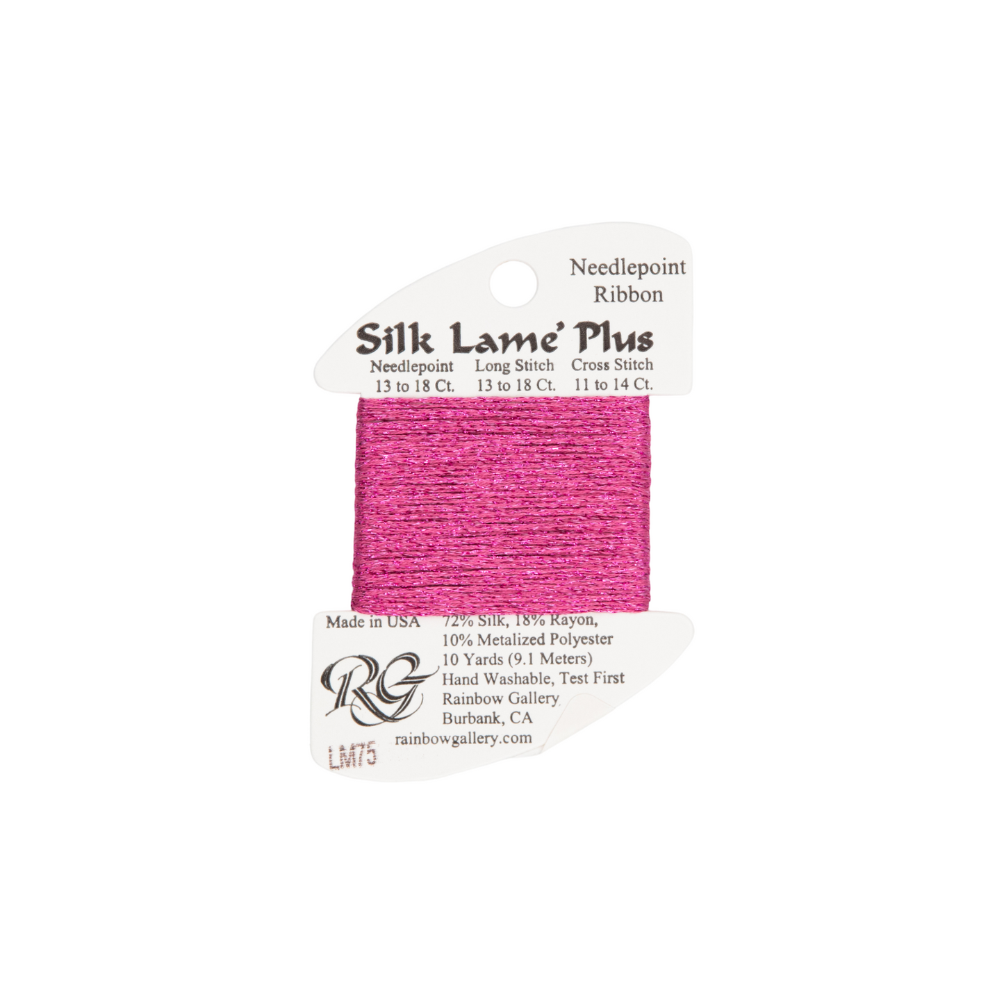 Silk Lame Braid Plus LM75 Wild Rose