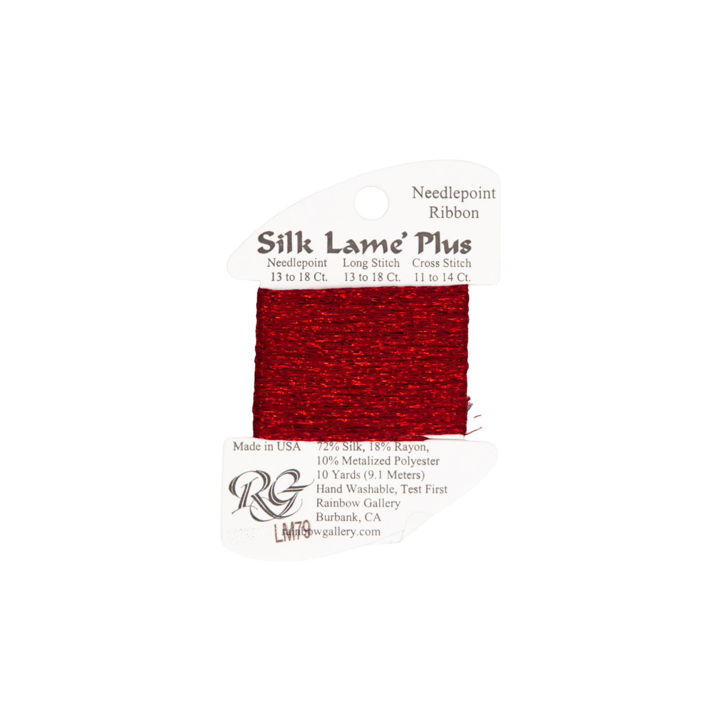 Silk Lame Braid Plus LM79 Dark Cherry