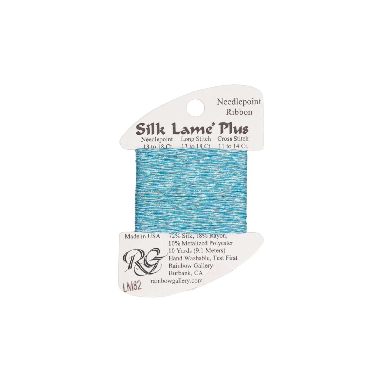 Silk Lame Braid Plus LM82 Lite China Blue