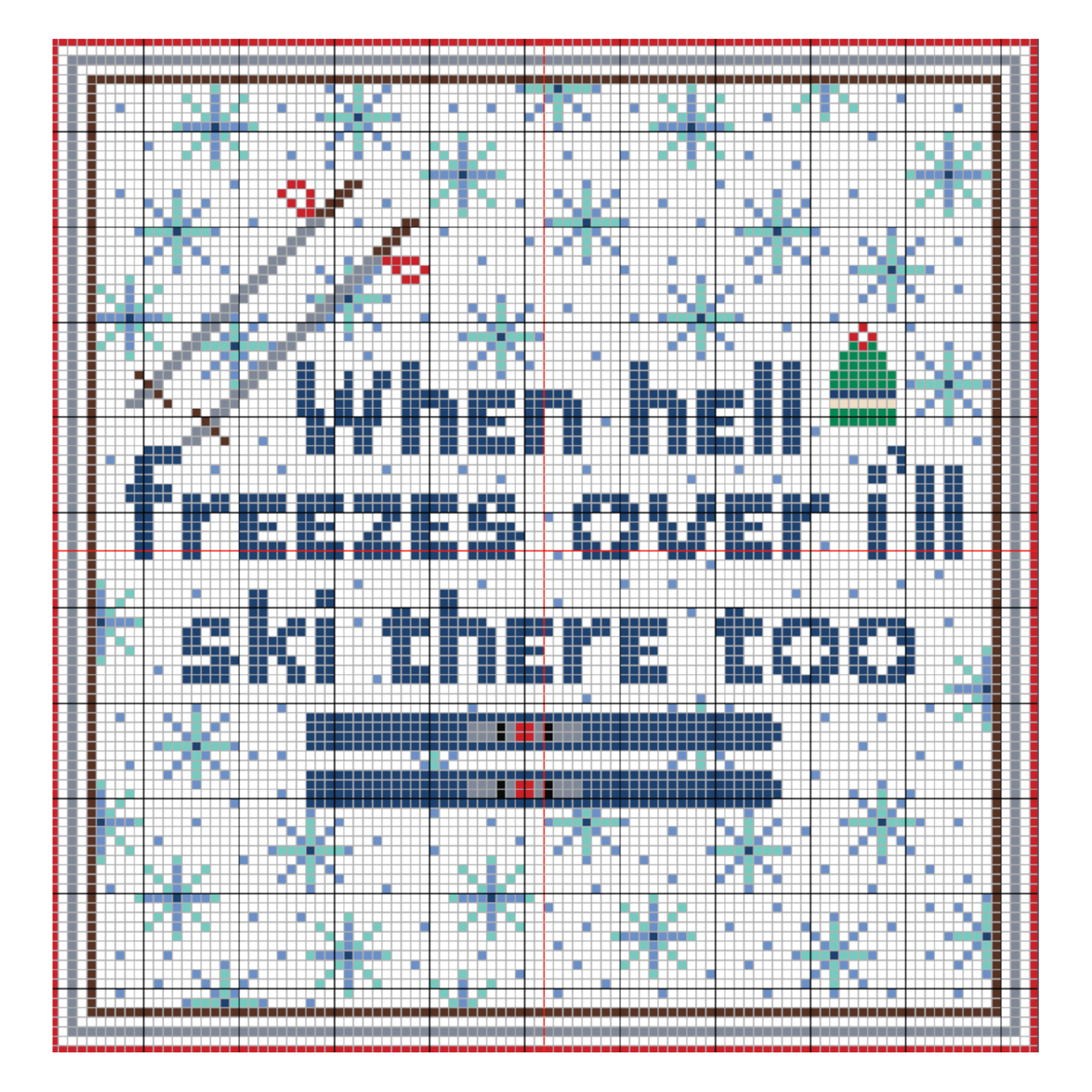 Skiing in Hell