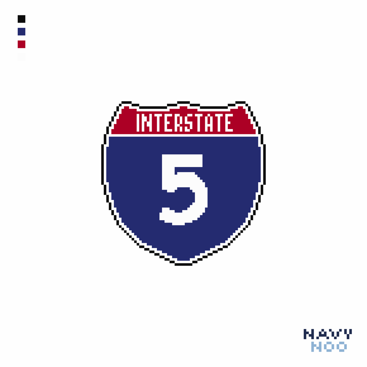 I-5 Sign Canvas – WHOLESALE