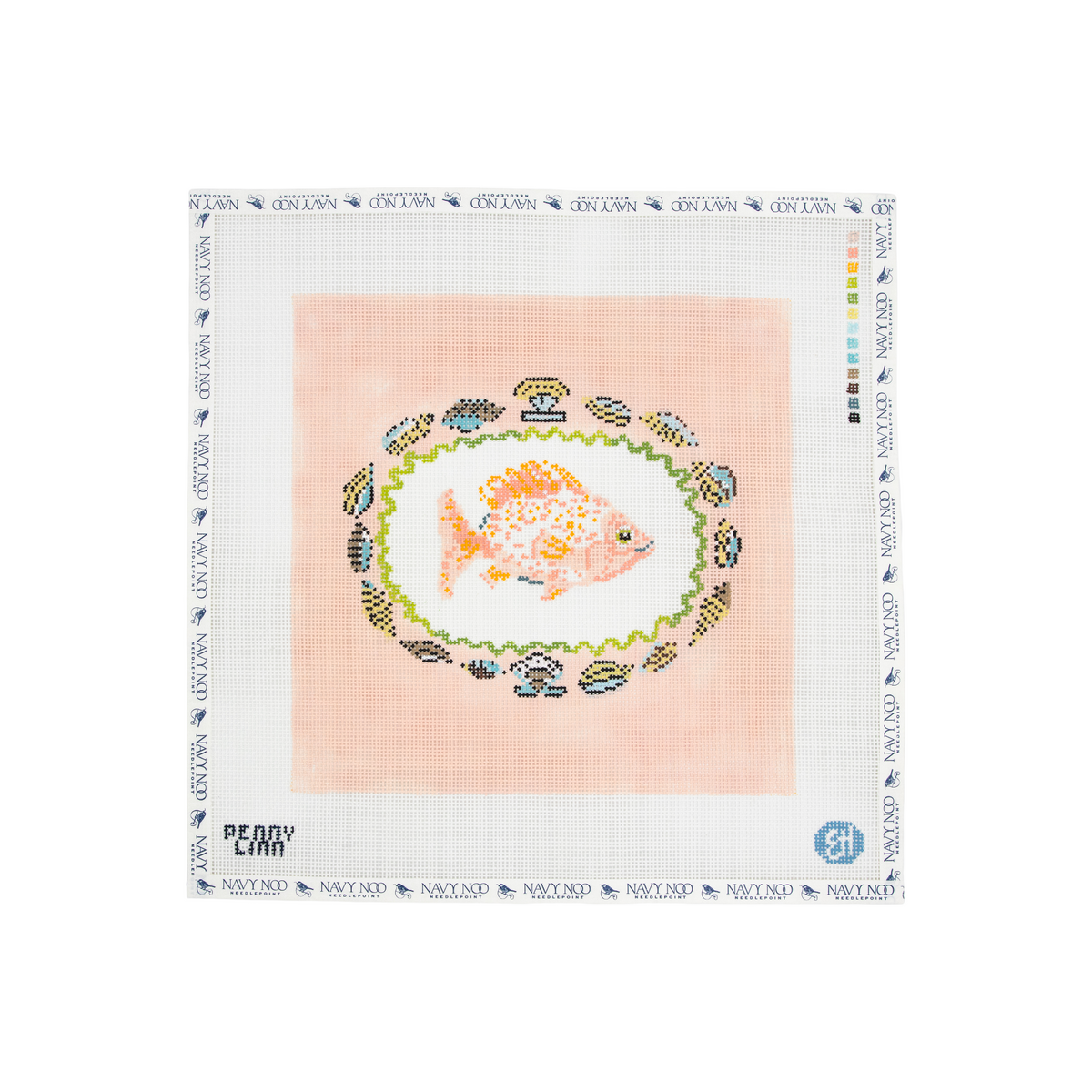 Fish Shell Platter - Pink