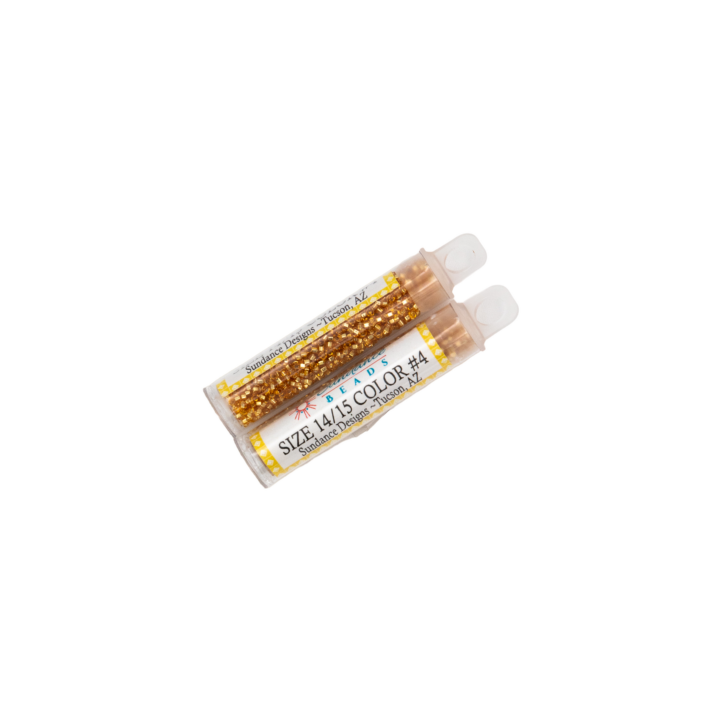 Sundance Designs Seed Beads Size 14/15 - 4 Gold