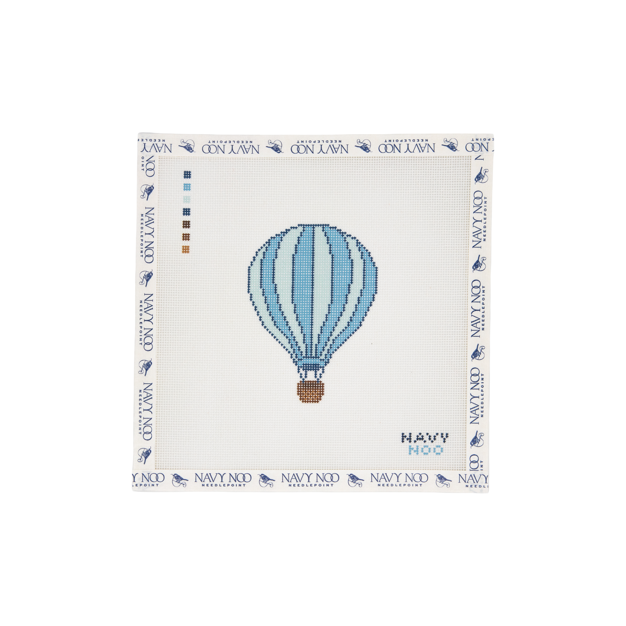 Hot Air Balloon Canvas – Navy Noo