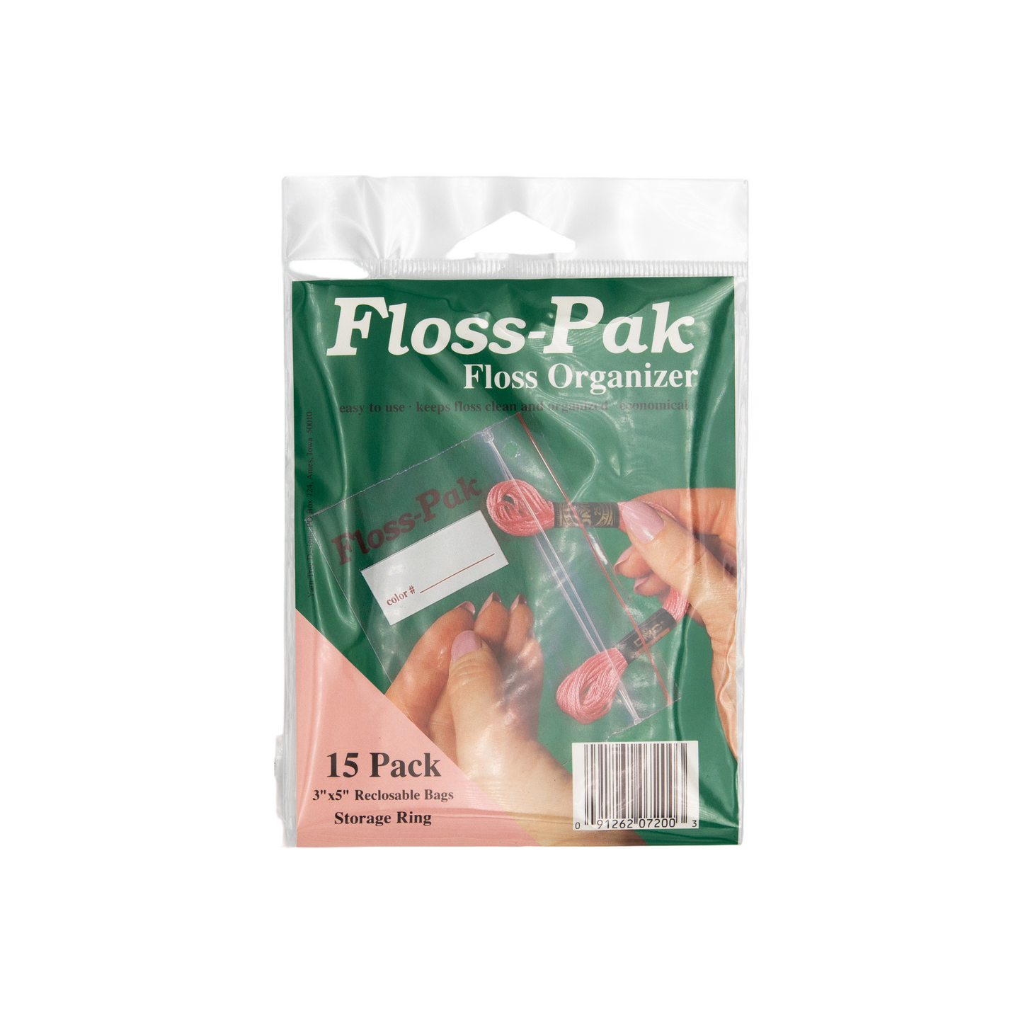 Floss-Pak Starter Pack (15 Paks + 1.5" Ring)