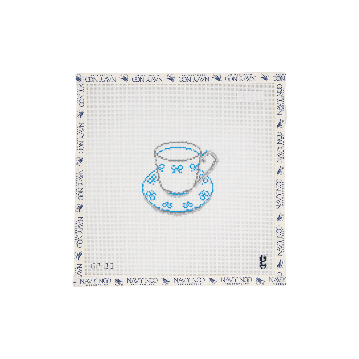 Blue Bow Teacup