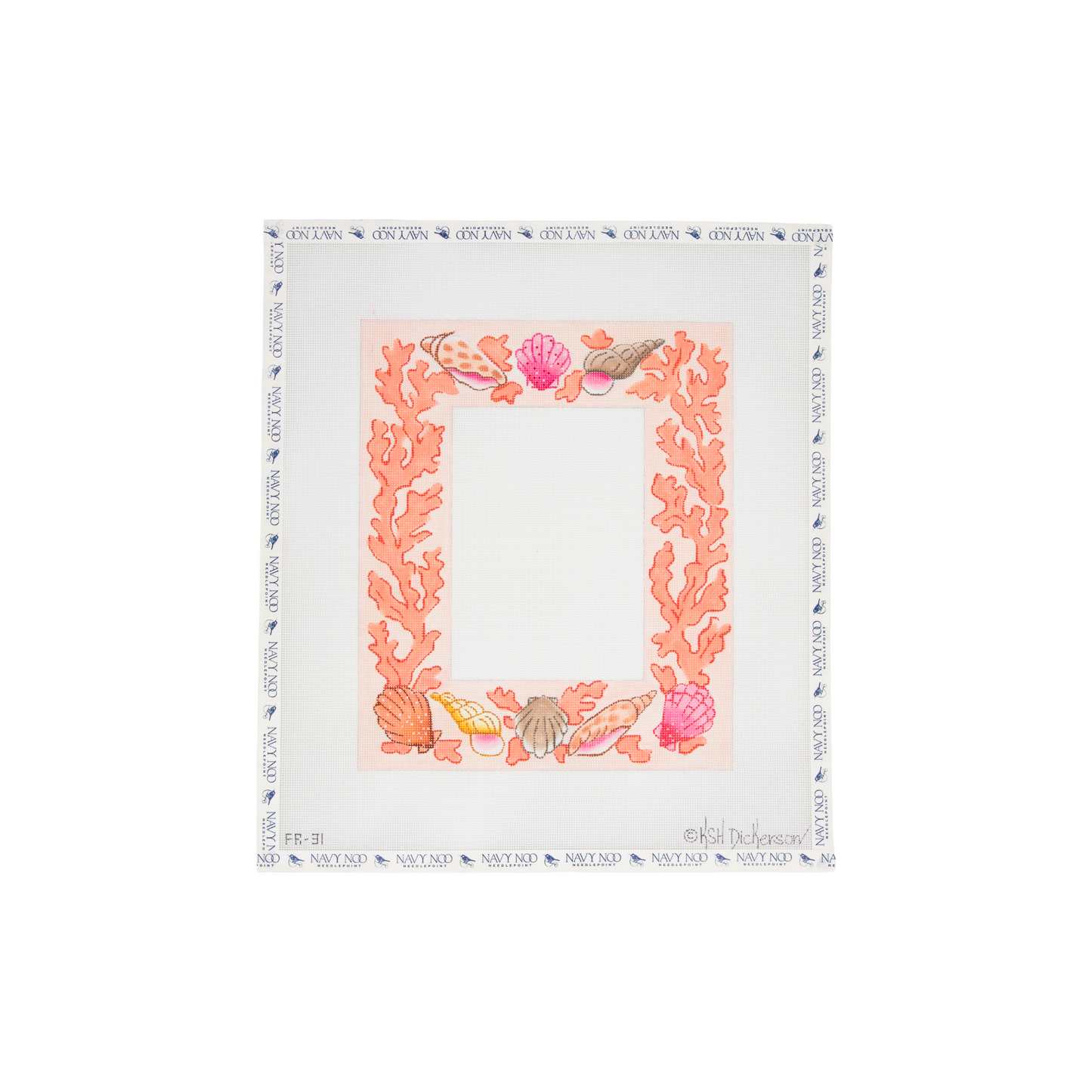 Mixed Shells/Coral Frame
