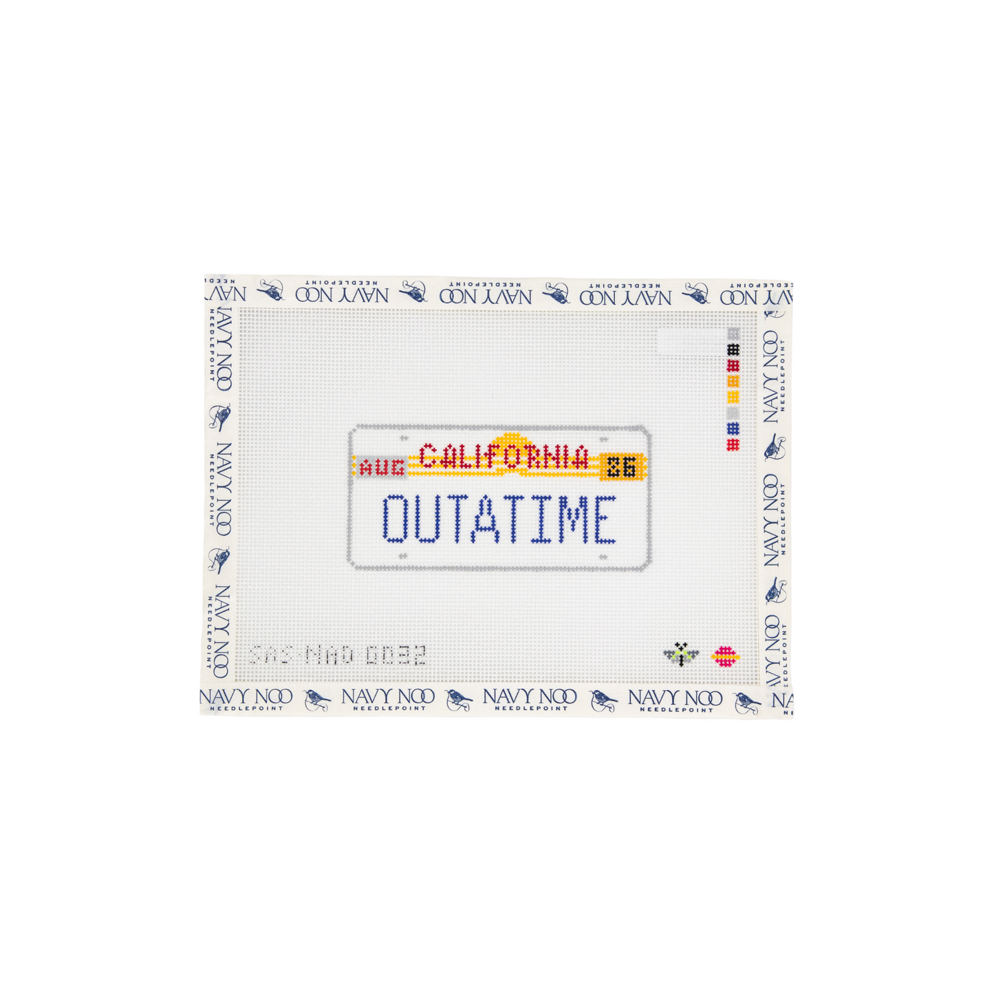 Outatime License Plate