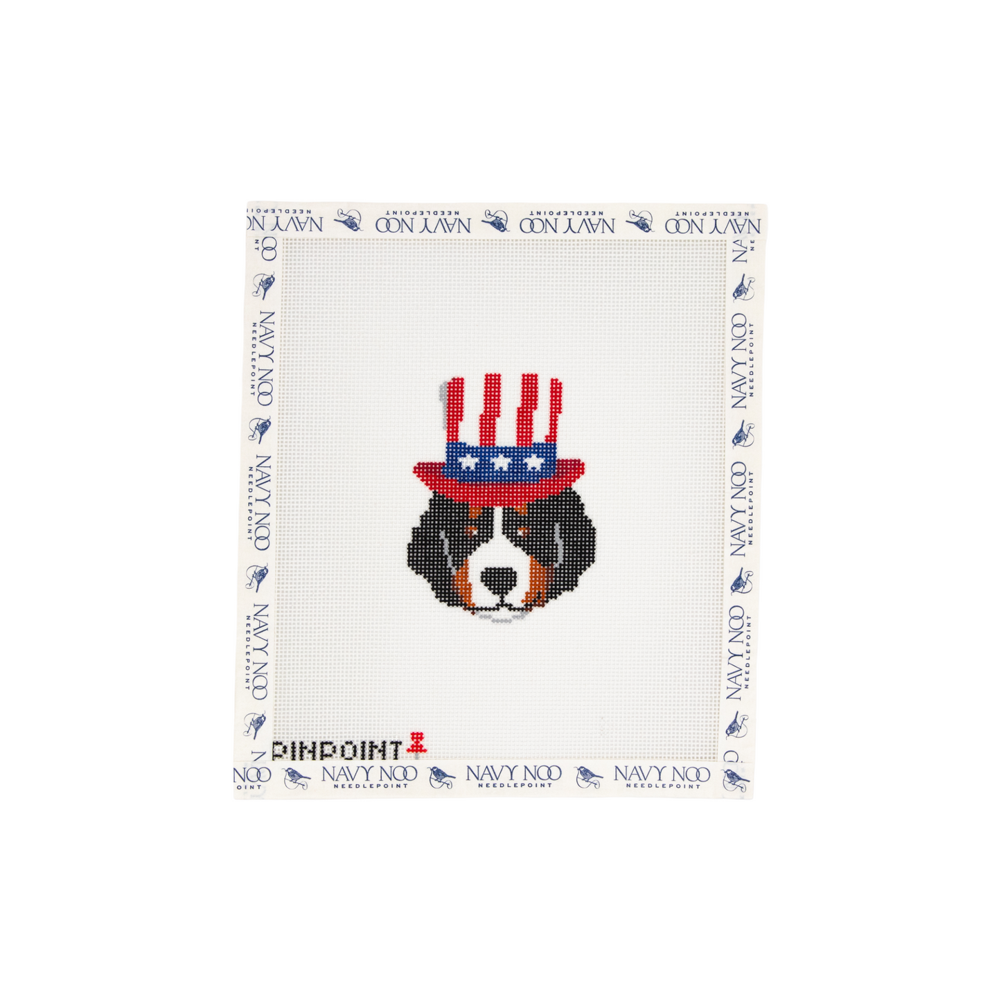 Stars and Stripes Bermese Mountain dog
