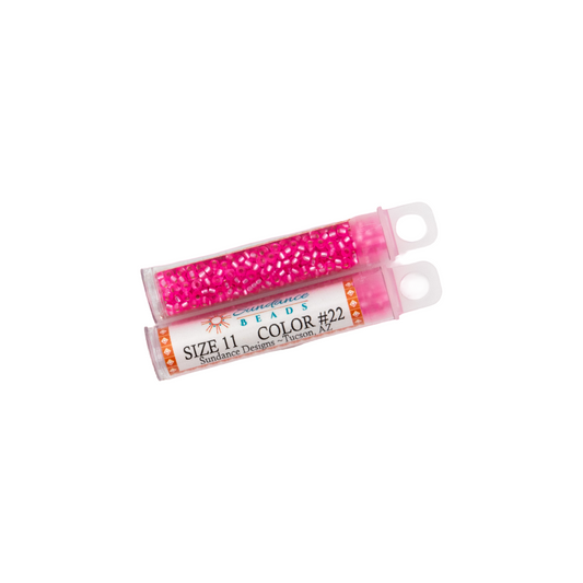 Sundance Designs Seed Beads Size 11 - 22 Cotton Candy