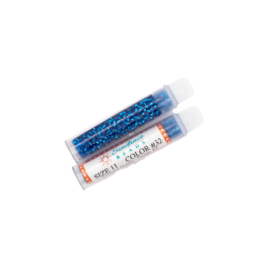 Sundance Designs Seed Beads Size 11 - 32 True Blue