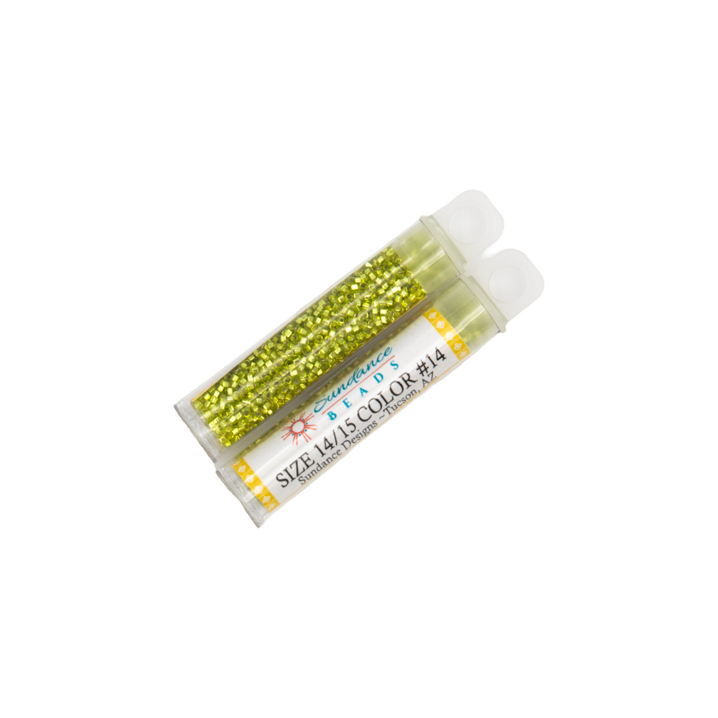 Sundance Designs Seed Beads Size 14/15 - 14 Lime Green