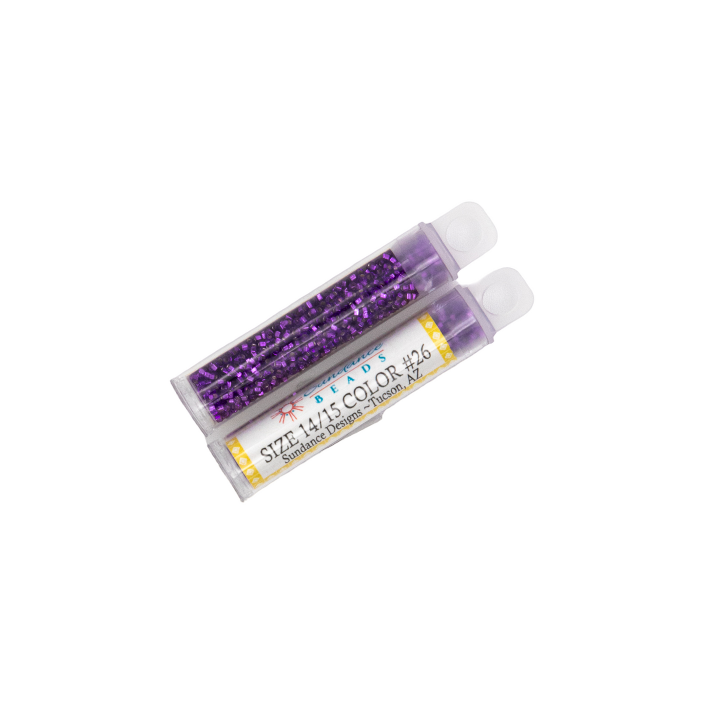Sundance Designs Seed Beads Size 14/15 - 26 Dark Purple