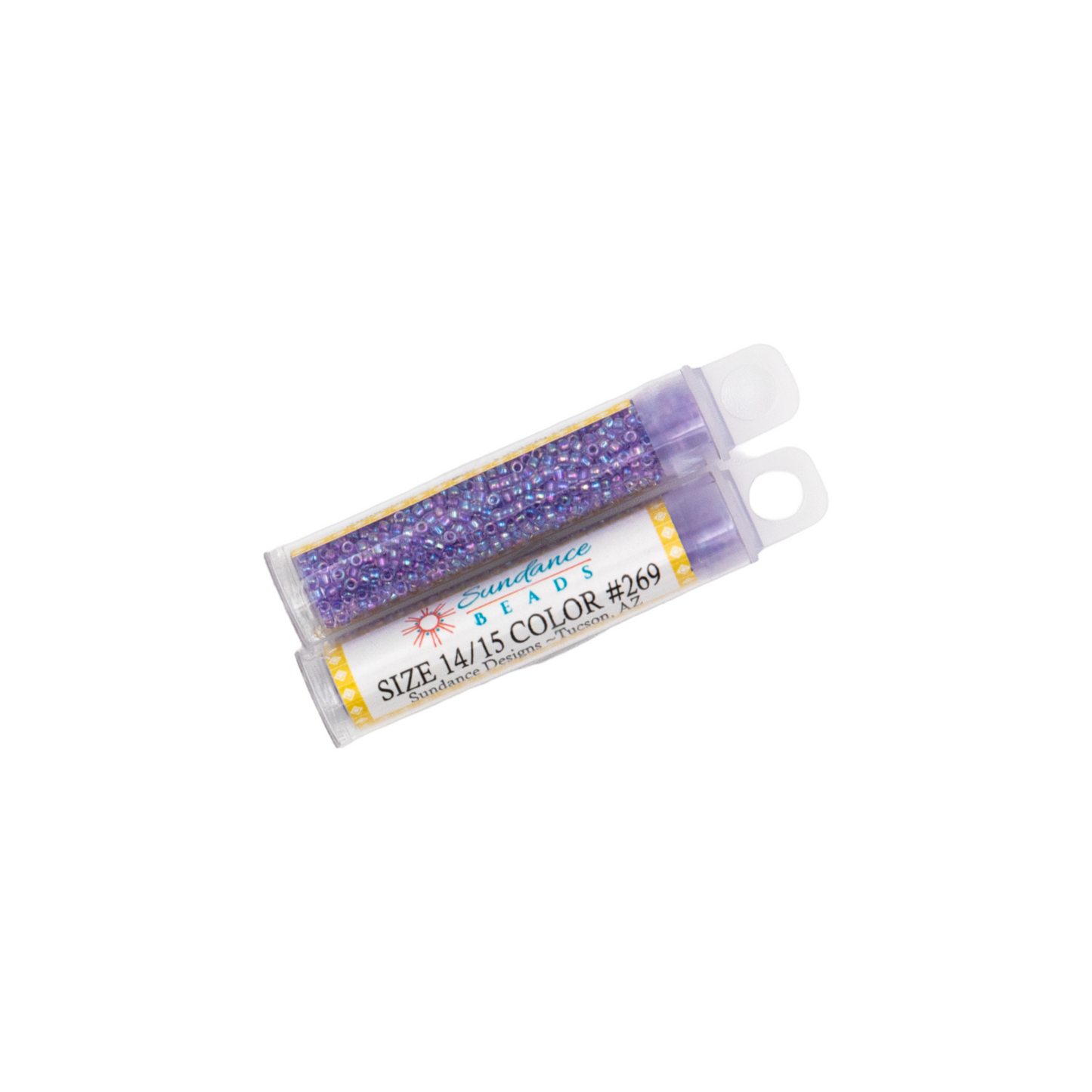 Sundance Designs Seed Beads Size 14/15 - 269 Lavender