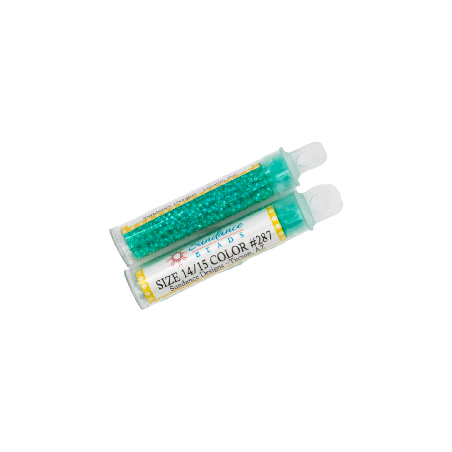 Sundance Designs Seed Beads Size 14/15 - 287 Green Sheen