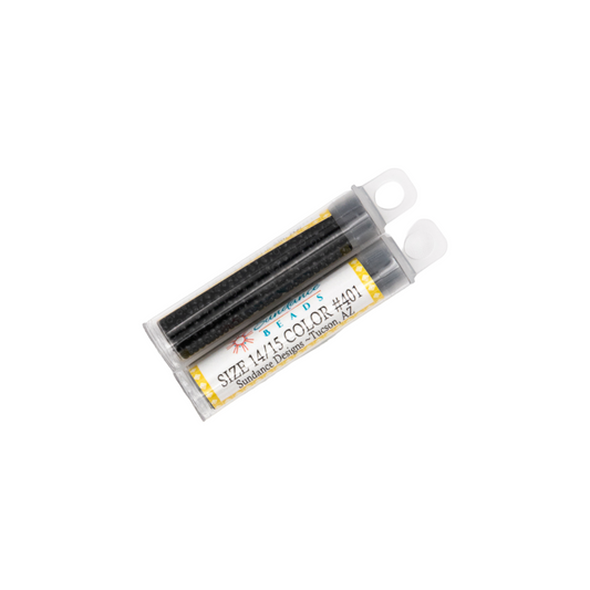 Sundance Designs Seed Beads Size 14/15 - 401 Black