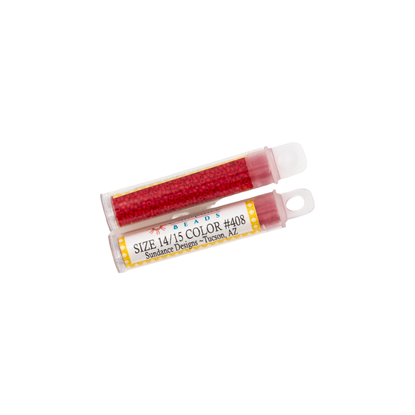 Sundance Designs Seed Beads Size 14/15 - 408 Red