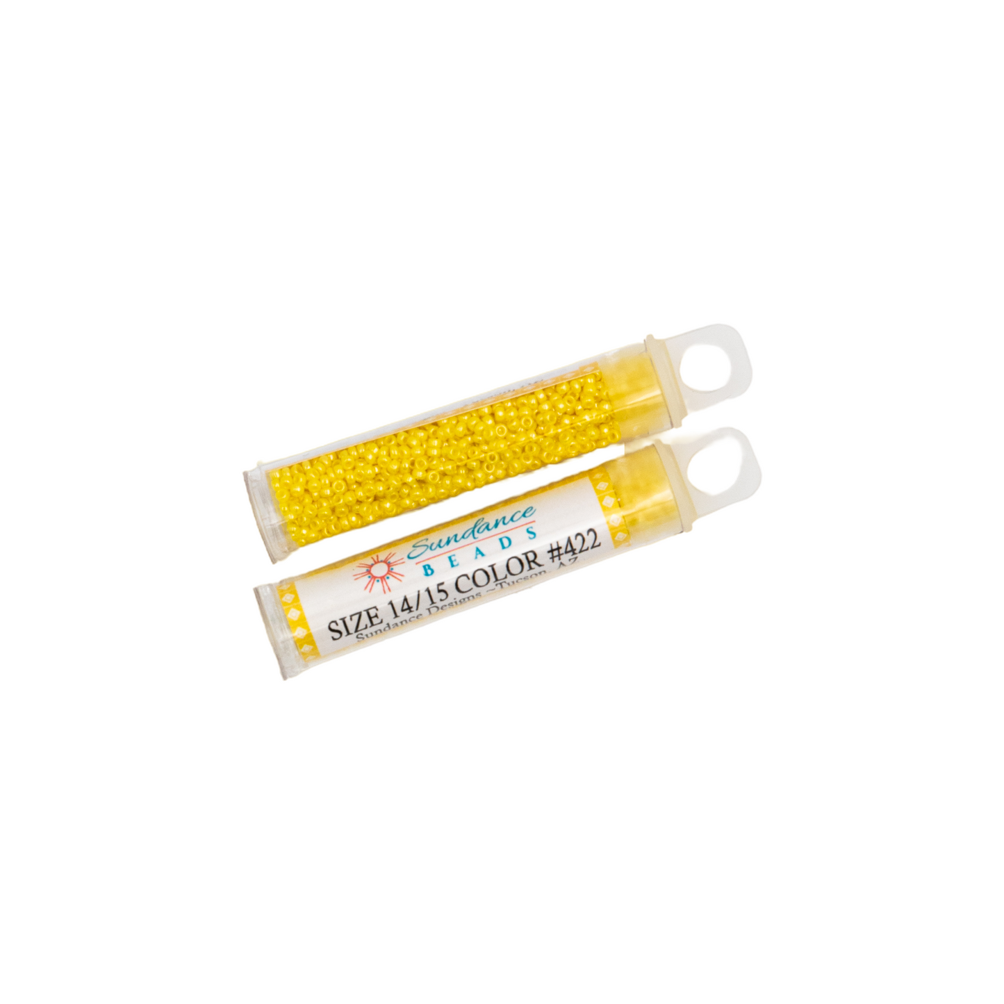 Sundance Designs Seed Beads Size 14/15 - 422 Pearl Yellow