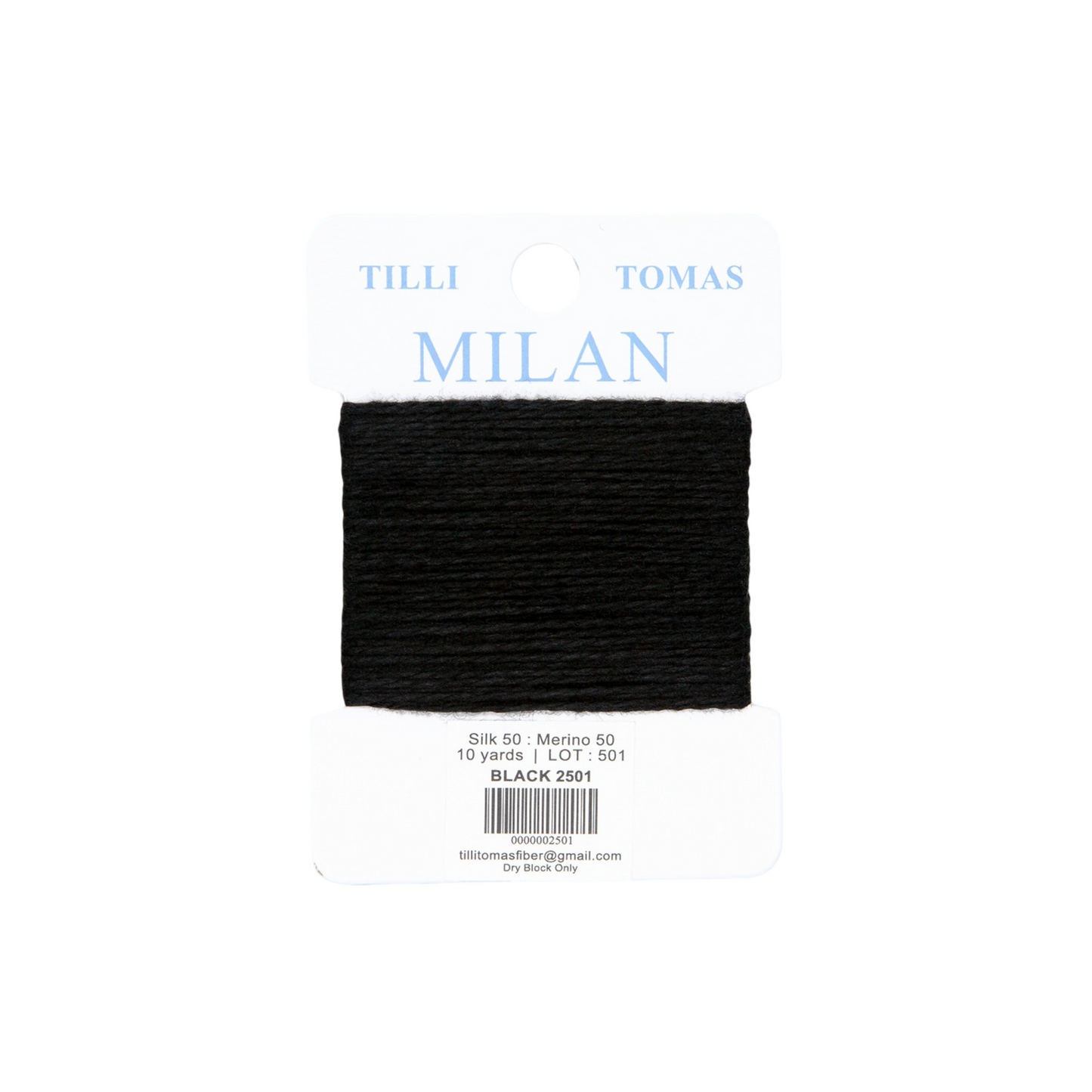Milan Card Black 2501