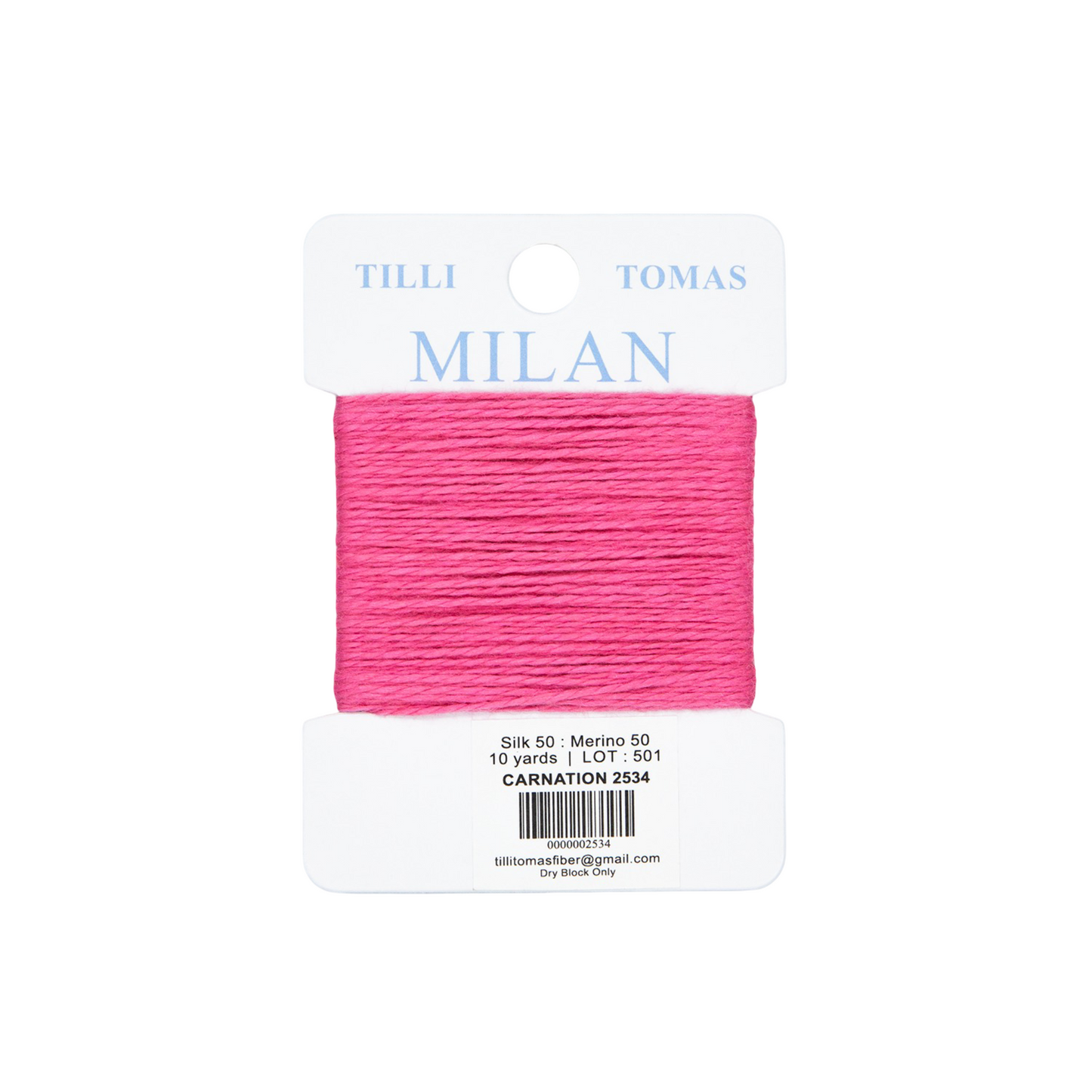 Milan Card Carnation 2534