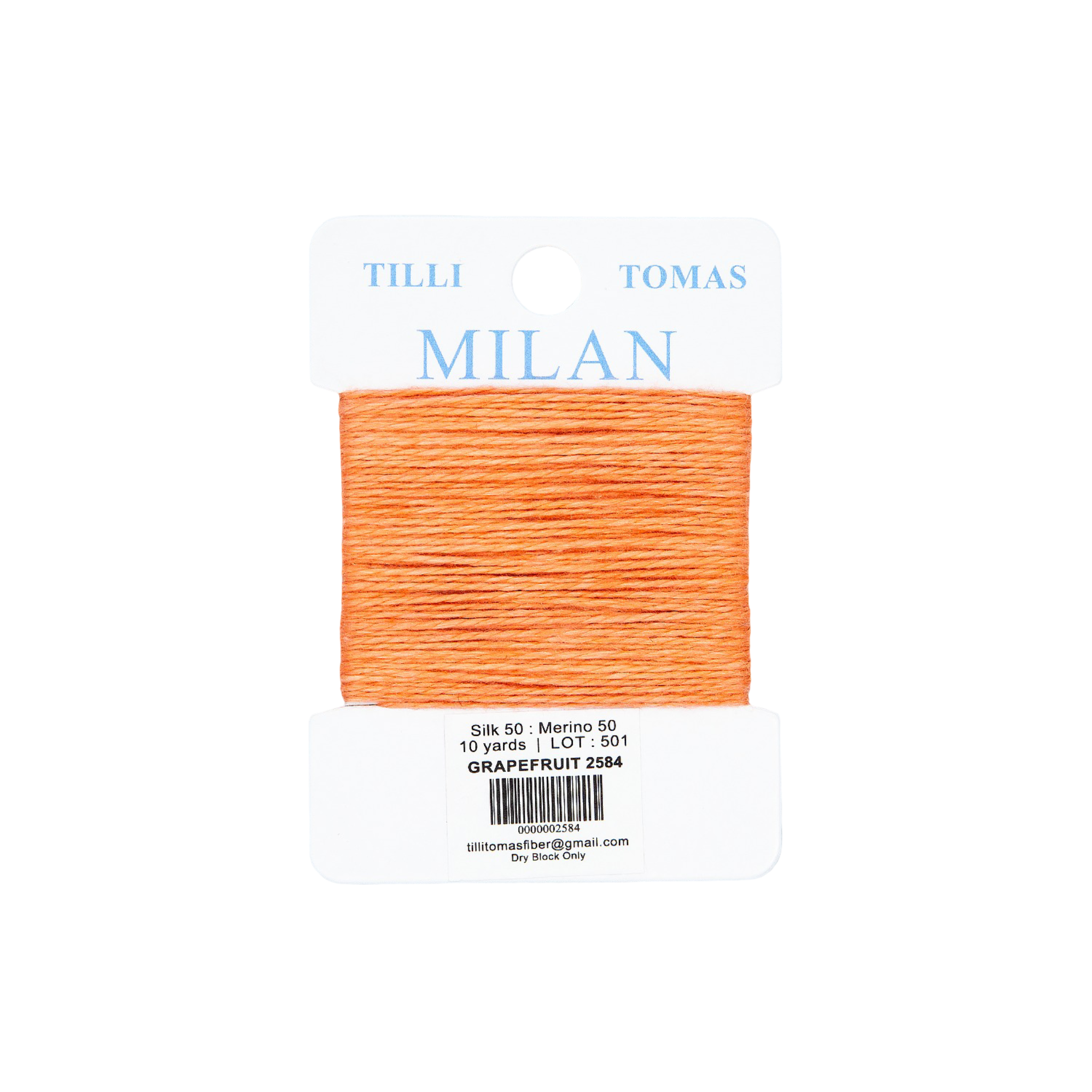 Milan Card Grapefruit 2584 – Navy Noo