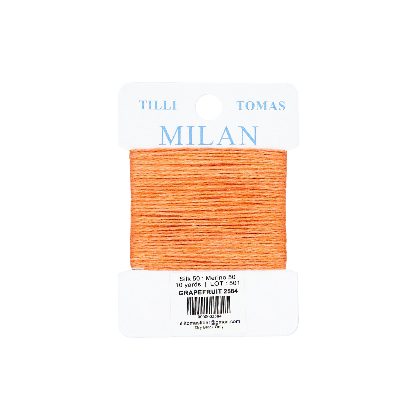 Milan Card Grapefruit 2584